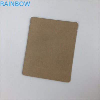 アルミニウムで処理された防水食品包装3つの側面のシールのクラフト紙袋の滴りのFliterの食品等級の包装食料