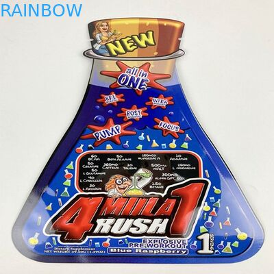 特別な形づけられた注文の印刷物のマイラーの柔らかいタッチのプラスチック パックのデルタ8の食用の袋の化粧品のクリーム色のシャンプーの磨き粉