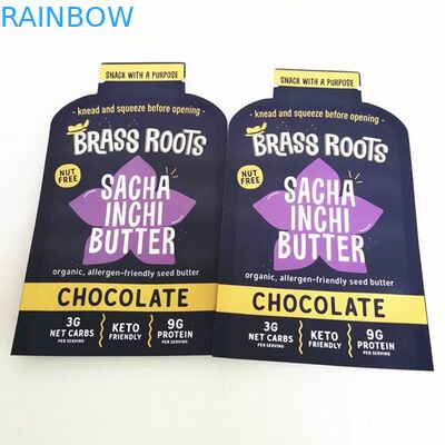 デジタル印刷物の雑草のための注文の形のココナッツ油の磨き粉のマイラーの食糧書類封筒の軽食キャンデーの袋は開花する