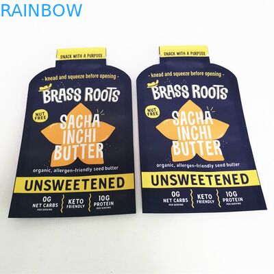 デジタル印刷物の雑草のための注文の形のココナッツ油の磨き粉のマイラーの食糧書類封筒の軽食キャンデーの袋は開花する