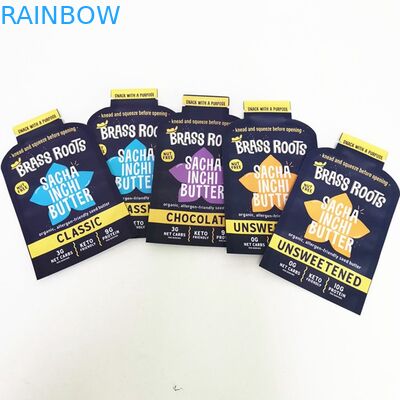 デジタル印刷物の雑草のための注文の形のココナッツ油の磨き粉のマイラーの食糧書類封筒の軽食キャンデーの袋は開花する