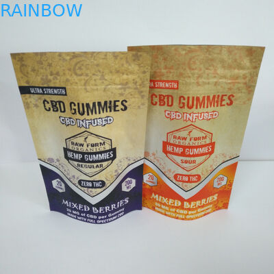 150mg THC CBD Sugar Doypack Candies Gummies Packaging Pouch Candies Gummies Packaging Pouch
