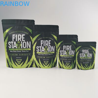 注文の印刷された種の雑草はシガーの覆いを煙らす包装のこはく色の葉タバコPouch/Bluntが包装の袋を包む