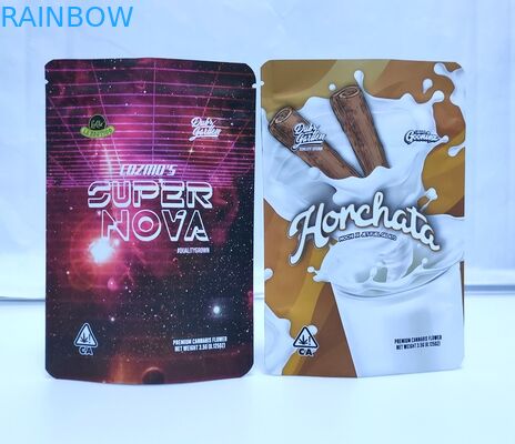 1g 4g 7g 10g Aluminum Foil Buddies Packaging Bag CBDのgummiesの袋のデルタ8の臭いの証拠袋With Zipper