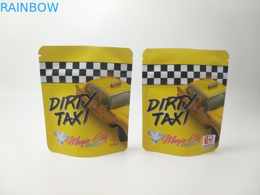 4X6 InchesマイラーZiplock Bags Foil Lined THC CBDスイスのWeeds