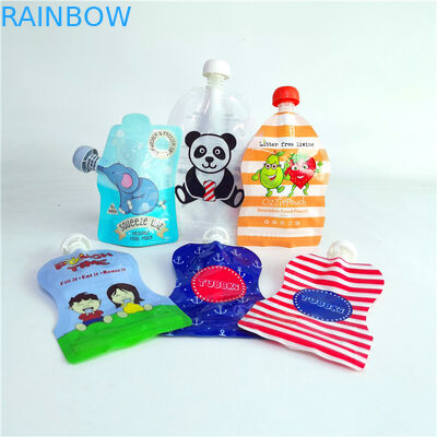 Packetsを包むジュースの液体Food PouchのためのPlasticの液体の証拠の口の袋のマイラー卸し売り袋はマイラー袋を形づけた