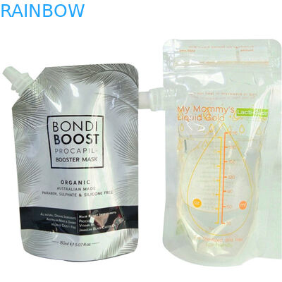 Spout Pouchの上のCMYK Pantone Spout Pouch Bag 240mic Gravure Stand