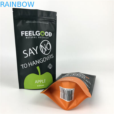 袋の上のResealable卸し売り習慣の立場はマイラーのポリ袋を詰めるスパイスの軽食のナットのジッパーを欠く