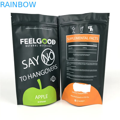 袋の上のResealable卸し売り習慣の立場はマイラーのポリ袋を詰めるスパイスの軽食のナットのジッパーを欠く