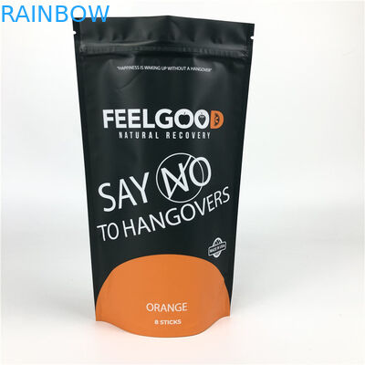 袋の上のResealable卸し売り習慣の立場はマイラーのポリ袋を詰めるスパイスの軽食のナットのジッパーを欠く