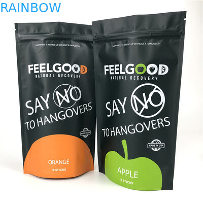 袋の上のResealable卸し売り習慣の立場はマイラーのポリ袋を詰めるスパイスの軽食のナットのジッパーを欠く