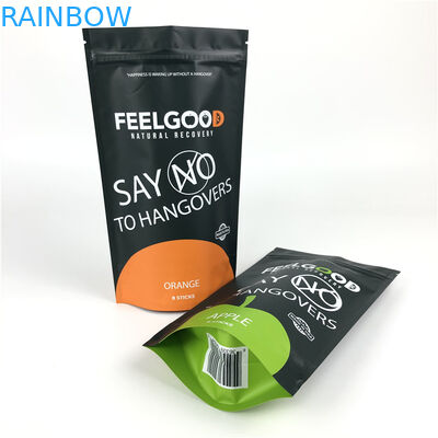 袋の上のResealable卸し売り習慣の立場はマイラーのポリ袋を詰めるスパイスの軽食のナットのジッパーを欠く