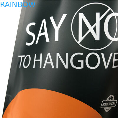 袋の上のResealable卸し売り習慣の立場はマイラーのポリ袋を詰めるスパイスの軽食のナットのジッパーを欠く