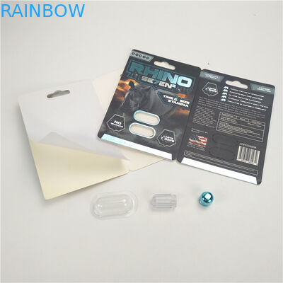 紫外線Printing 200mic 3D Panther Card Male Enhancer Pills With紫外線Display