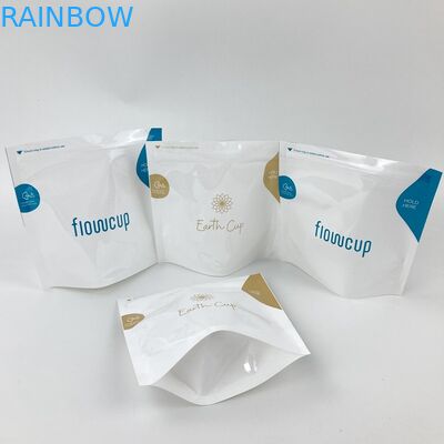 マイクロウェーブ滅菌装置のマイラーの軽食はMenstrualコップのための150ミクロンを袋に入れる