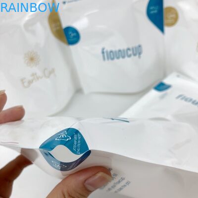 マイクロウェーブ滅菌装置のマイラーの軽食はMenstrualコップのための150ミクロンを袋に入れる