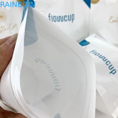 マイクロウェーブ滅菌装置のマイラーの軽食はMenstrualコップのための150ミクロンを袋に入れる
