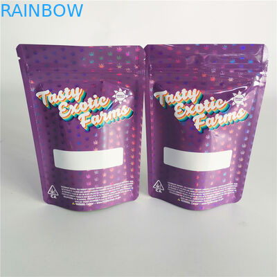 子供の臭いの証拠の草の香の包装ペットCBDはVMPETの草の雑草袋を取り除く