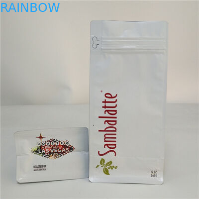 Degrassing弁の最下のガセット袋は無光沢CMYK 110ミクロンのMOPPファスナーを絞める