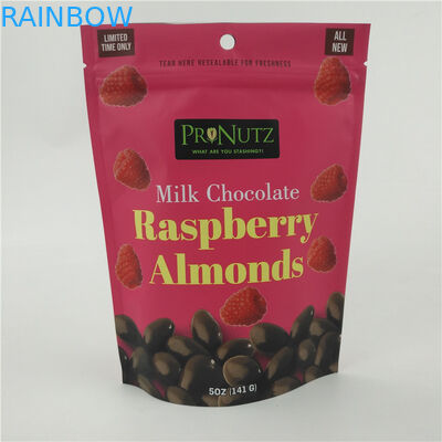 VMPET CMYKの食用のプラスチック袋はチョコレートくだらない破片1.2Cをヒート シールした