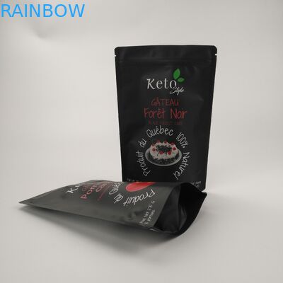 CMYK VMPETのプラスチック ジッパーの袋の食用のマイラーの袋自動防漏式の110ミクロンのAL CPP