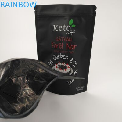 CMYK VMPETのプラスチック ジッパーの袋の食用のマイラーの袋自動防漏式の110ミクロンのAL CPP