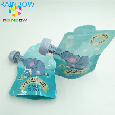 1.2C VMPETのプラスチックはジッパーとの袋200mic MOPP CMYK Doypackを立てる