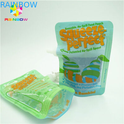 AL 0.7Cのグラビア印刷CMYKの食糧を包む45mic MOPPのプラスチック袋