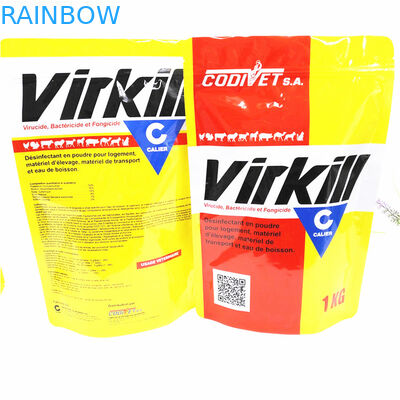 CMYK MOPPのプラスチック臭いの証拠の袋のポップコーンは110micを立てる