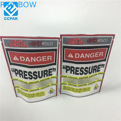 柔らかいタッチのマイラーのZiplockは不規則な形のクッキーのマイラー型抜きされた袋を袋に入れる