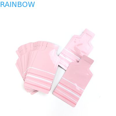 薄板にされた3.5g 7gのChildproof Ziplockは不規則な定形構造のローションの包装袋を袋に入れる