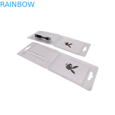 タバコのためのまめの挿入物カードと包むハマグリの貝のプラスチック クラムシェル