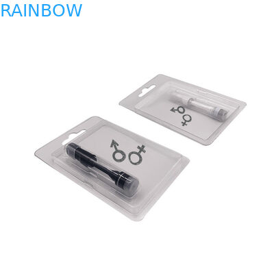 Vapeのペンのカートリッジのための折られたまめを包む使い捨て可能なプラスチック クラムシェルのまめ