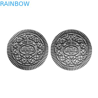 クッキーのResealable食用3.5gが型抜きしたマイラーのアルミ ホイル袋を丸型