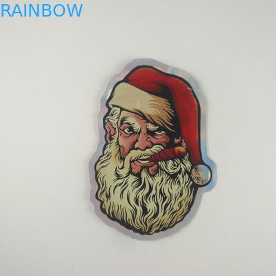 型抜きされた注文のジッパーを包むGummiesのゼリーのインド大麻のプラスチック袋は3.5gを袋に入れる