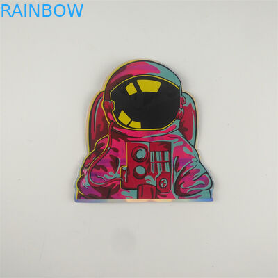 Gummiesの愉快なインド大麻のジッパーの袋は型抜きされた形7gを袋に入れる