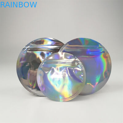 カスタマイズされて食用の円形を印刷することは3.5g 7gを包むプラスチック袋を形づけた