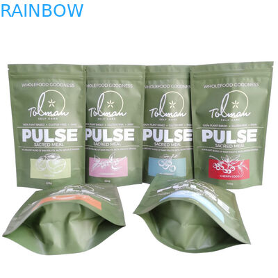 食糧のための袋の上のZiplockの立場を包むカスタマイズされた食用のマイラーのプラスチック袋