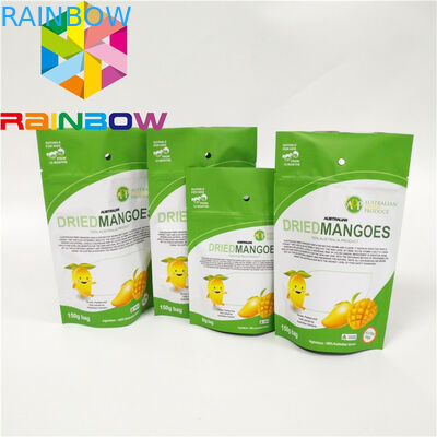 食糧のための袋の上のZiplockの立場を包むカスタマイズされた食用のマイラーのプラスチック袋