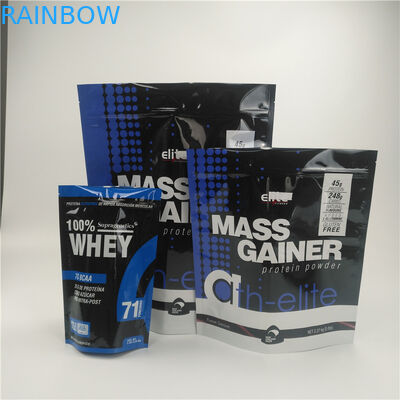 食糧を包むインド大麻のプラスチック袋はジッパー袋を立てる