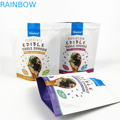 食用のインド大麻の食糧パッキング袋はジップ ロック式のプラスチック包装の袋を封じ直した