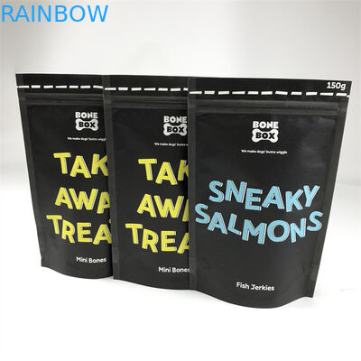 CMYKはクラフト紙のドッグ フード袋を包むプラスチック袋を印刷した