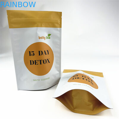 袋のドライ フルーツの食品包装袋のアルミ ホイルDoypackの上の立場を印刷する100gデジタル