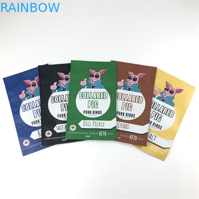 3側面のシールのプラスチック マイラーのジッパー ロックはResealable臭いの証拠を袋に入れる