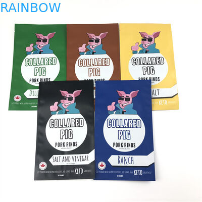 3側面のシールのプラスチック マイラーのジッパー ロックはResealable臭いの証拠を袋に入れる