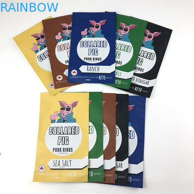 3側面のシールのプラスチック マイラーのジッパー ロックはResealable臭いの証拠を袋に入れる