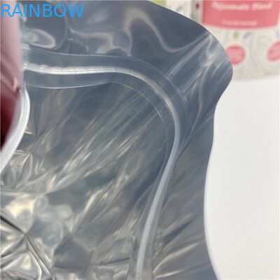 気密のアルミ ホイルの臭いの証拠の茶パッケージ袋のプラスチック花の種Doypack