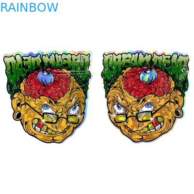 注文の印刷されたジッパー ロック マイラーはヒート シールのGummiesの軽食のジッパーを袋に入れるアルミ ホイルを袋に入れる