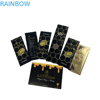 蜂は自然な100%を包む草の蜂蜜のプラスチック袋をゼリー状にする