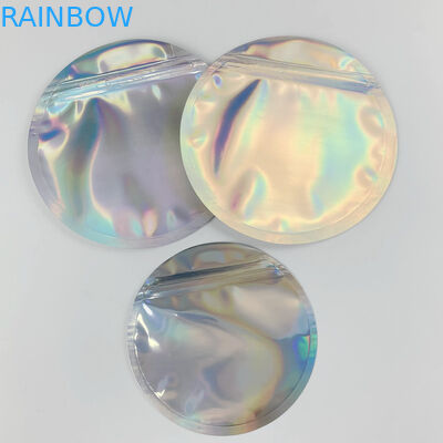 レーザー光線写真マイラーによって印刷された硬貨のジッパー包装袋の円は3.5gを形づけた